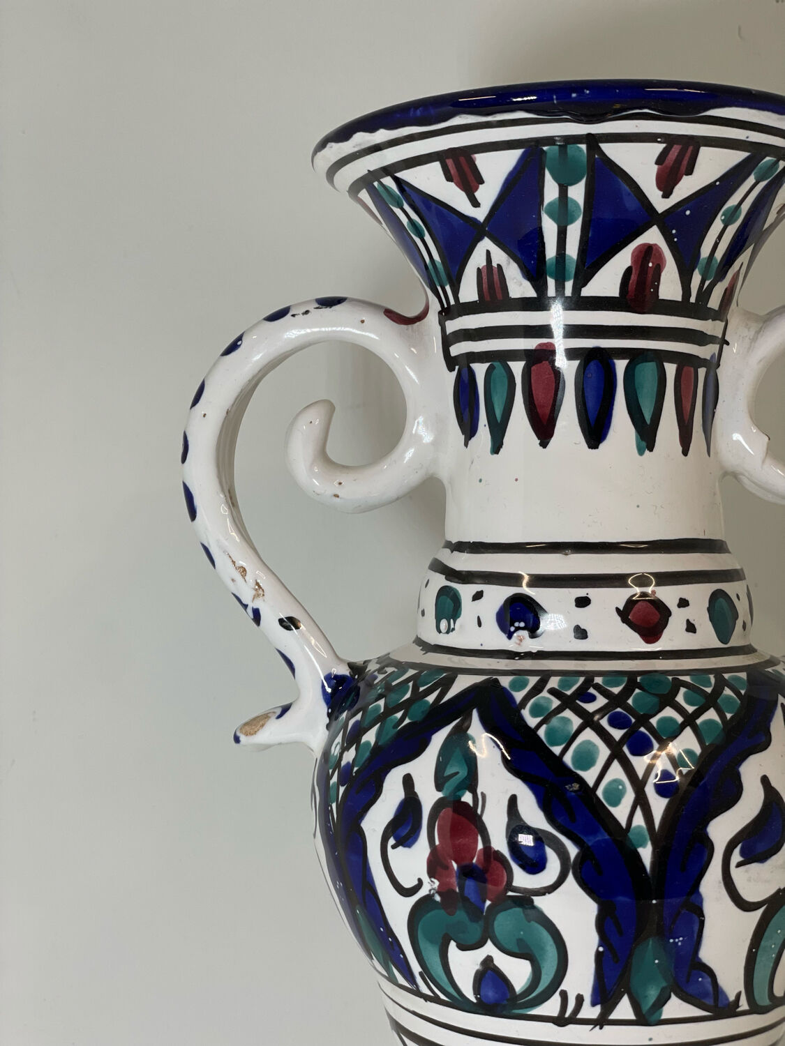 Antique Mediterranean style vase