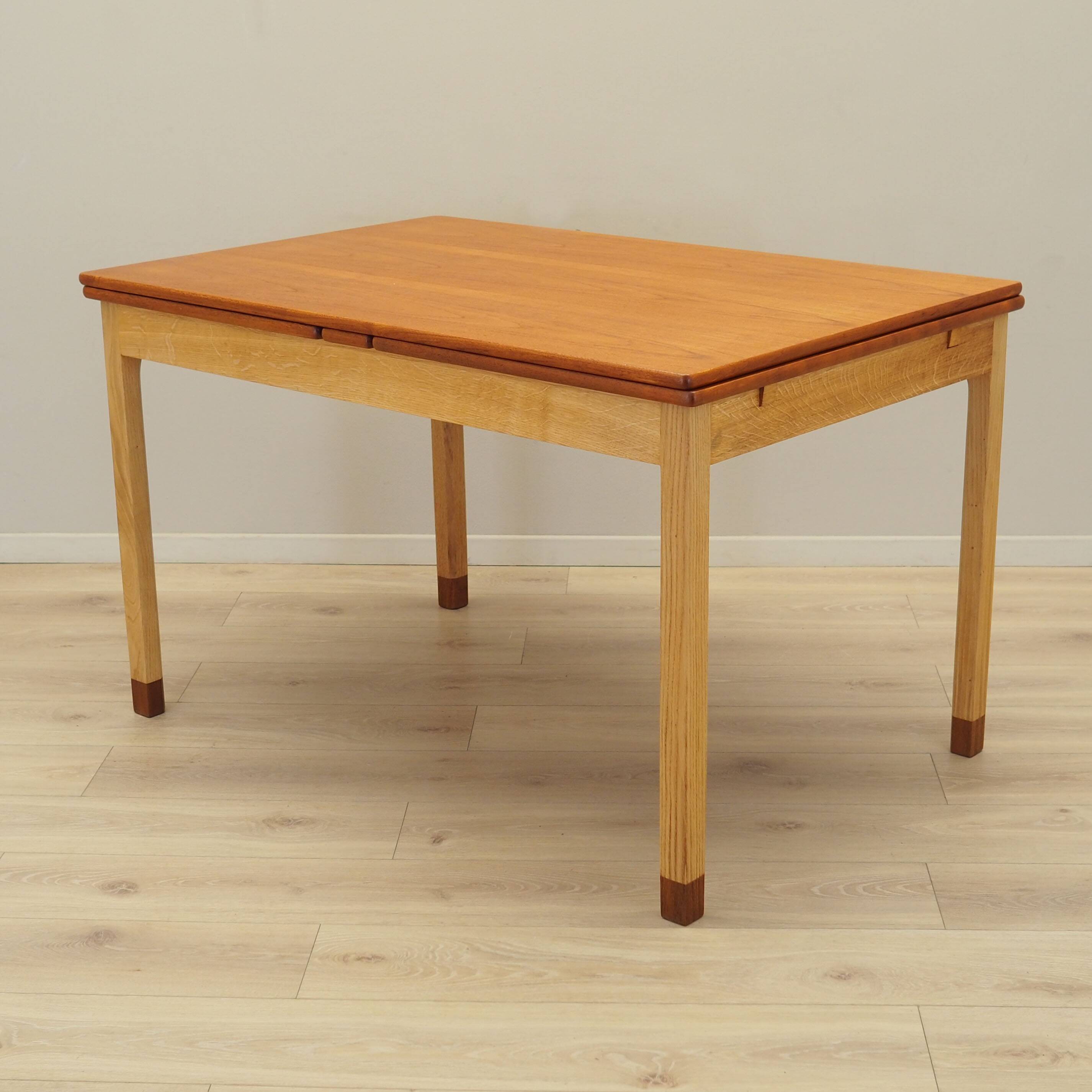 Extendable table, Danish design, 1970s, manufacturer: SKM