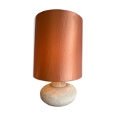 Natural stone table lamp