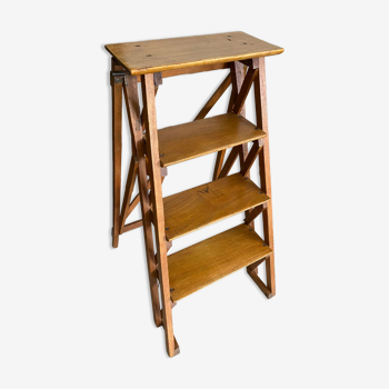 Escabeau bois vintage