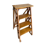 Vintage wooden stepladder