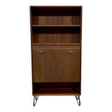 70s Teak Bar Library Shelf