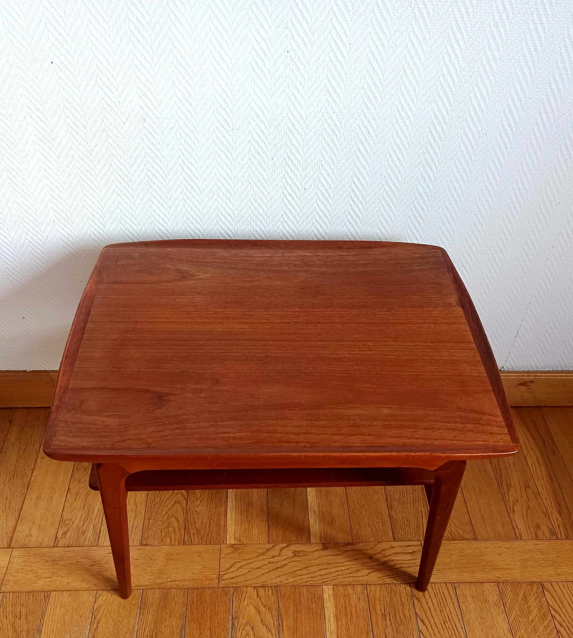 Coffee table Arne Hovmend-Olsen for Magens Kold, Denmark 1960