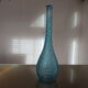 Bottle decanter Empoli Italy diamond tip glass 60 years 70