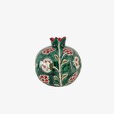 Large ceramic candle holder