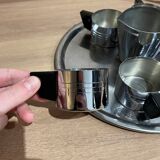 Service à café vintage inox
