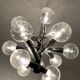 1970s Space Age Bubble Glass Chandelier by J.T. Kalmar
