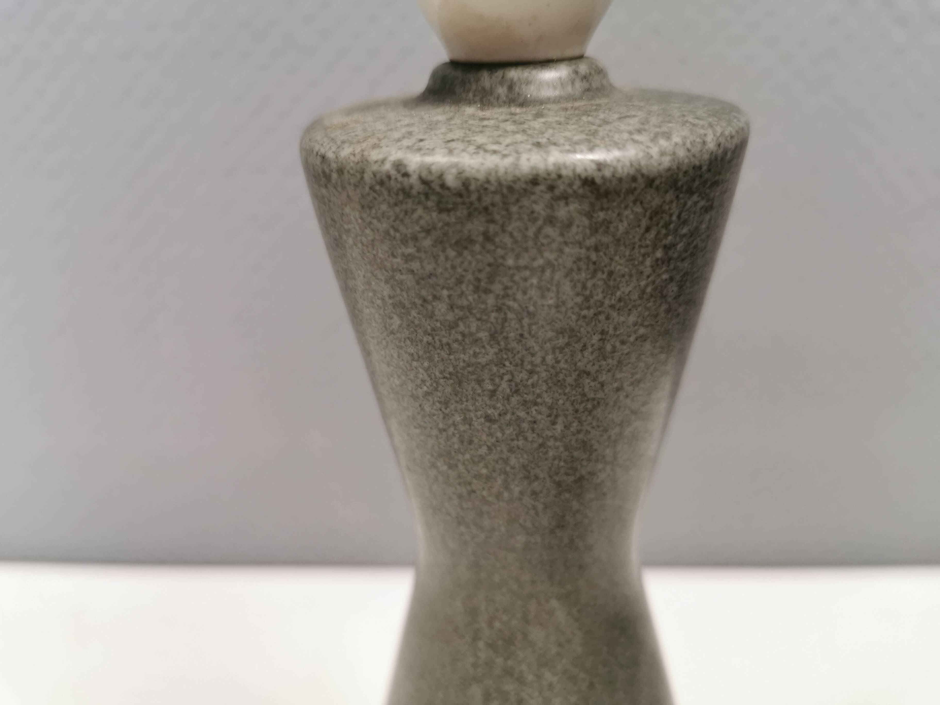 Very beautiful ceramic table lamp. Danish 1970s