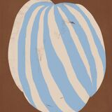 Abstract painting giclee print, 50x70cm