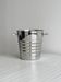 vintage stainless steel champagne bucket