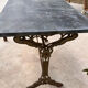 Table bistrot art nouveau 1900