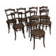 Vintage chairs by Michael Thonet for Thonet, 1930s, set of 8.