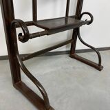 Curved wooden coat rack no. 1082 by J&J Kohn