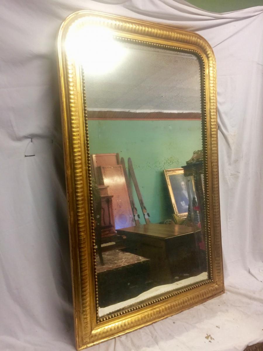 Mirror Louis Philippe 124 cm wooden