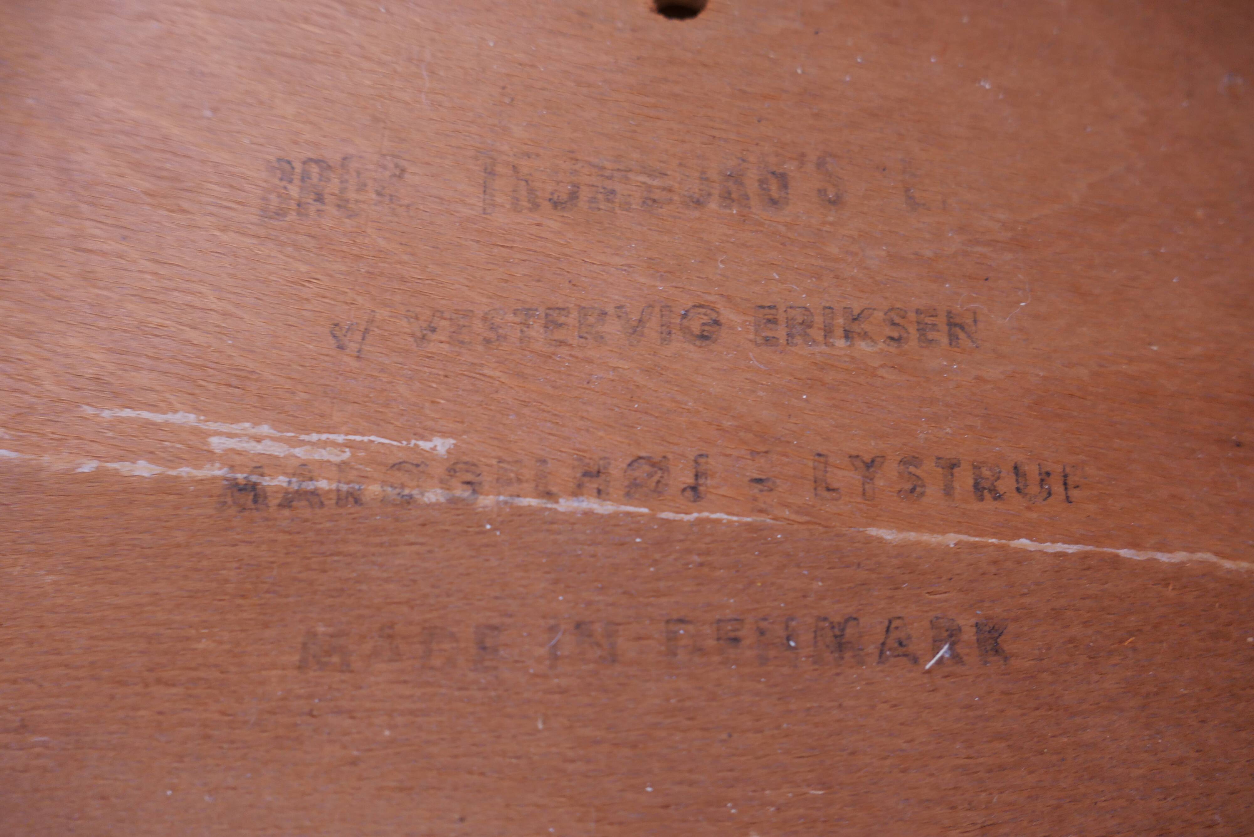 Pair of denmark chairs scandinavian design 1960s vintage 70s 1970s