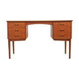 Bureau en teck, années 1960