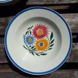 6 assiettes creuses HBCM
