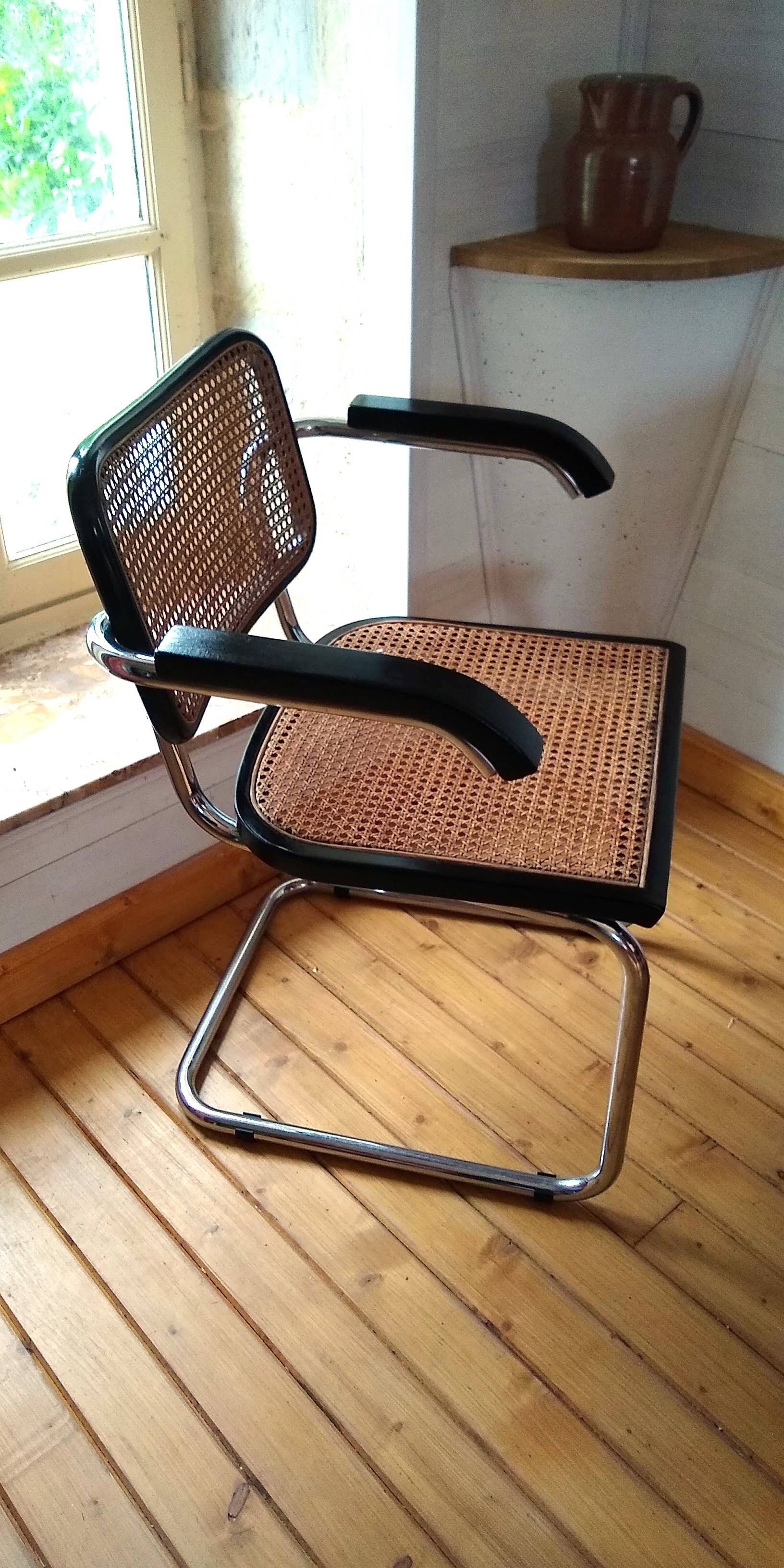 Cesca B64 Armchair / Chair by Marcel Breuer