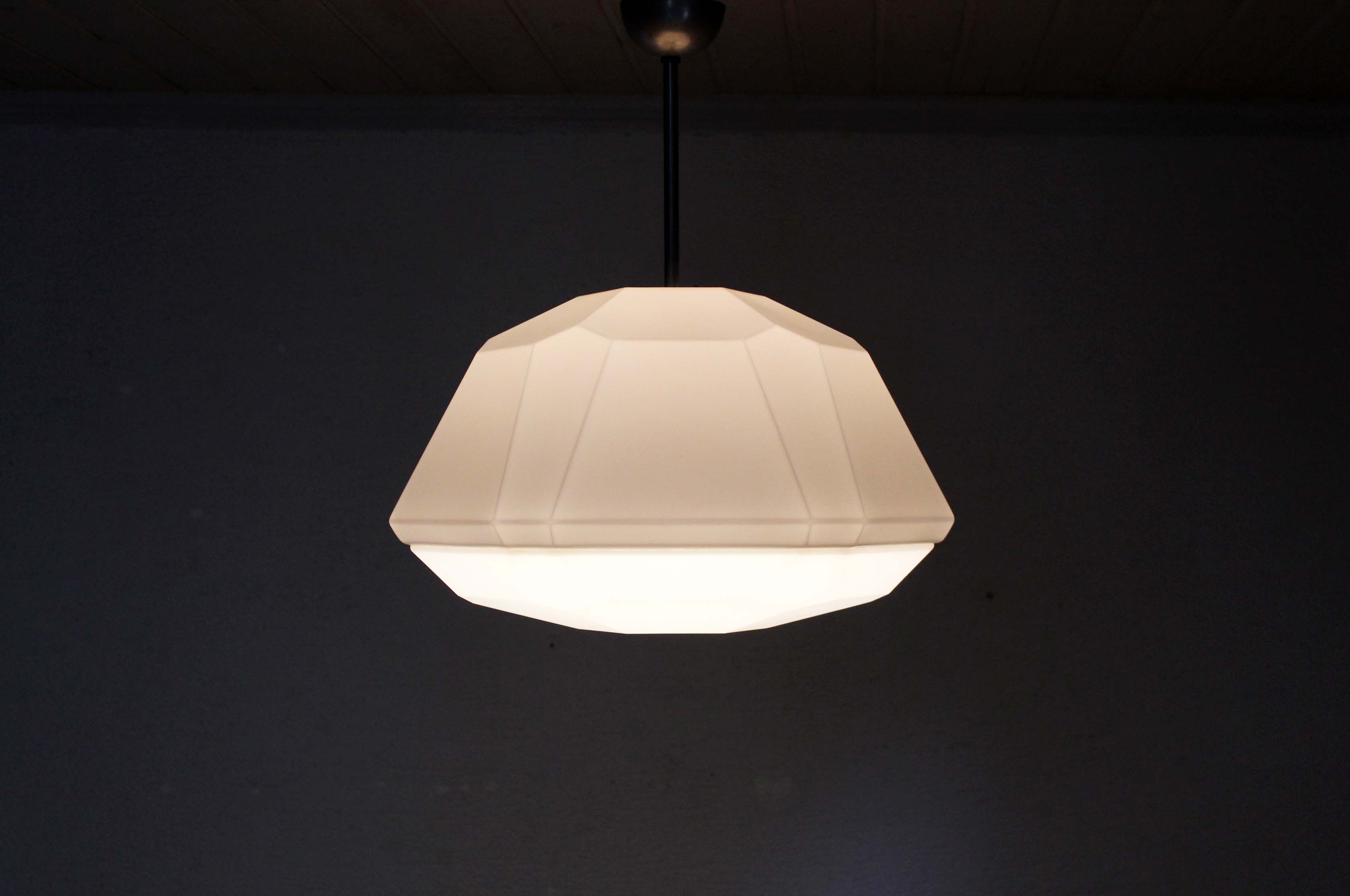 Anthroposophical hanging lamp of Rudolf Dörfler years 60