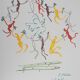 Pablo Picasso: Dance of Peace, Circle of Youth, signed lithograph