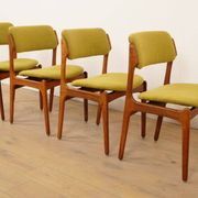 4 x dining chairs | Erik Buch | Model 49 | Rosewood | Reupholstered