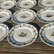 Set of twelve flat plates - Vintage Badonviller model DOC 30s/40s