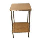 Formica and brass saddle