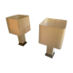 Two bedside lamps