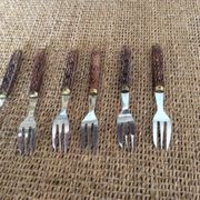 6 cake forks