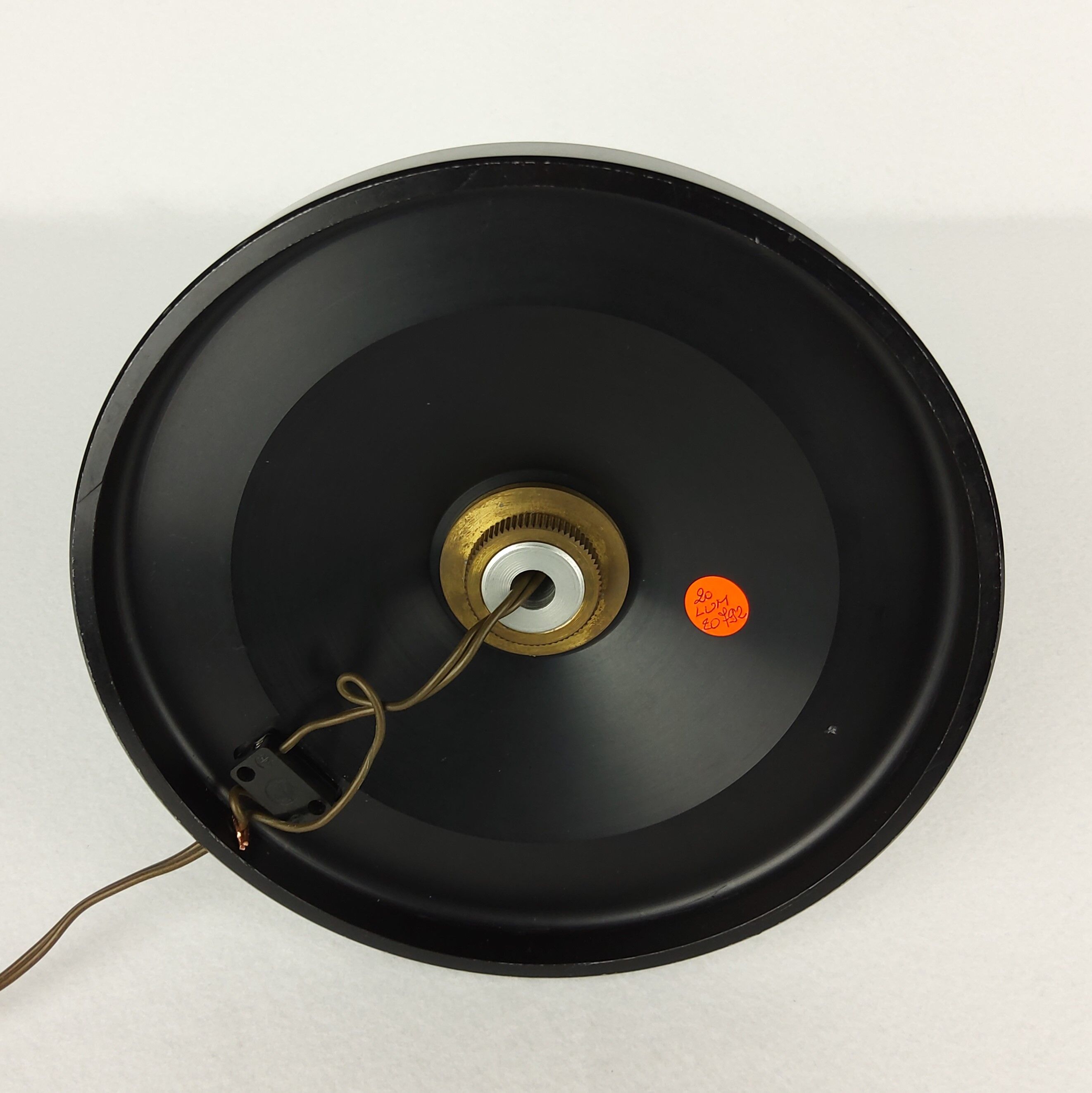 Vintage metal office lamp, 1950s