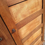 Vintage René Gabriel wardrobe, old furniture known as disaster victims