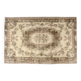 un tapis d'aire turc vintage de type A sku-2020