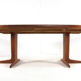 Round extendable dining table 2x 'Ulfborg' by VV Møbler Spøttrup - Danish