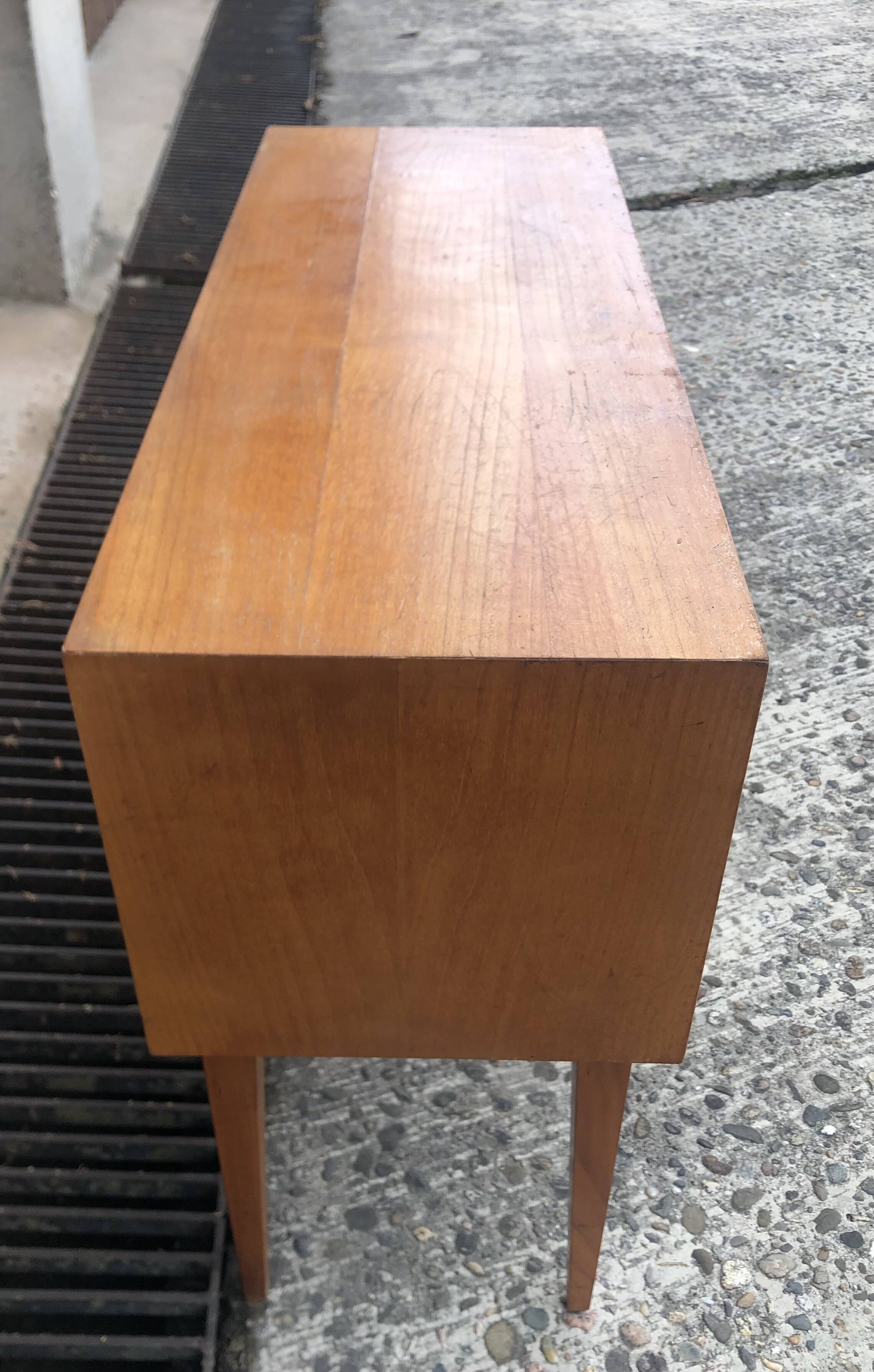 Sideboard Storage Scandinavian blond wood from the 60s