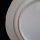 Old flat plate faience hb quimper hand-painted floral decoration