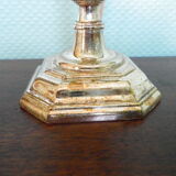 Lamp to lay, black leather lampshade - Art Deco