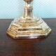 Lamp to lay, black leather lampshade - Art Deco