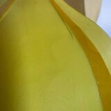 Art Deco yellow glass paste vase
