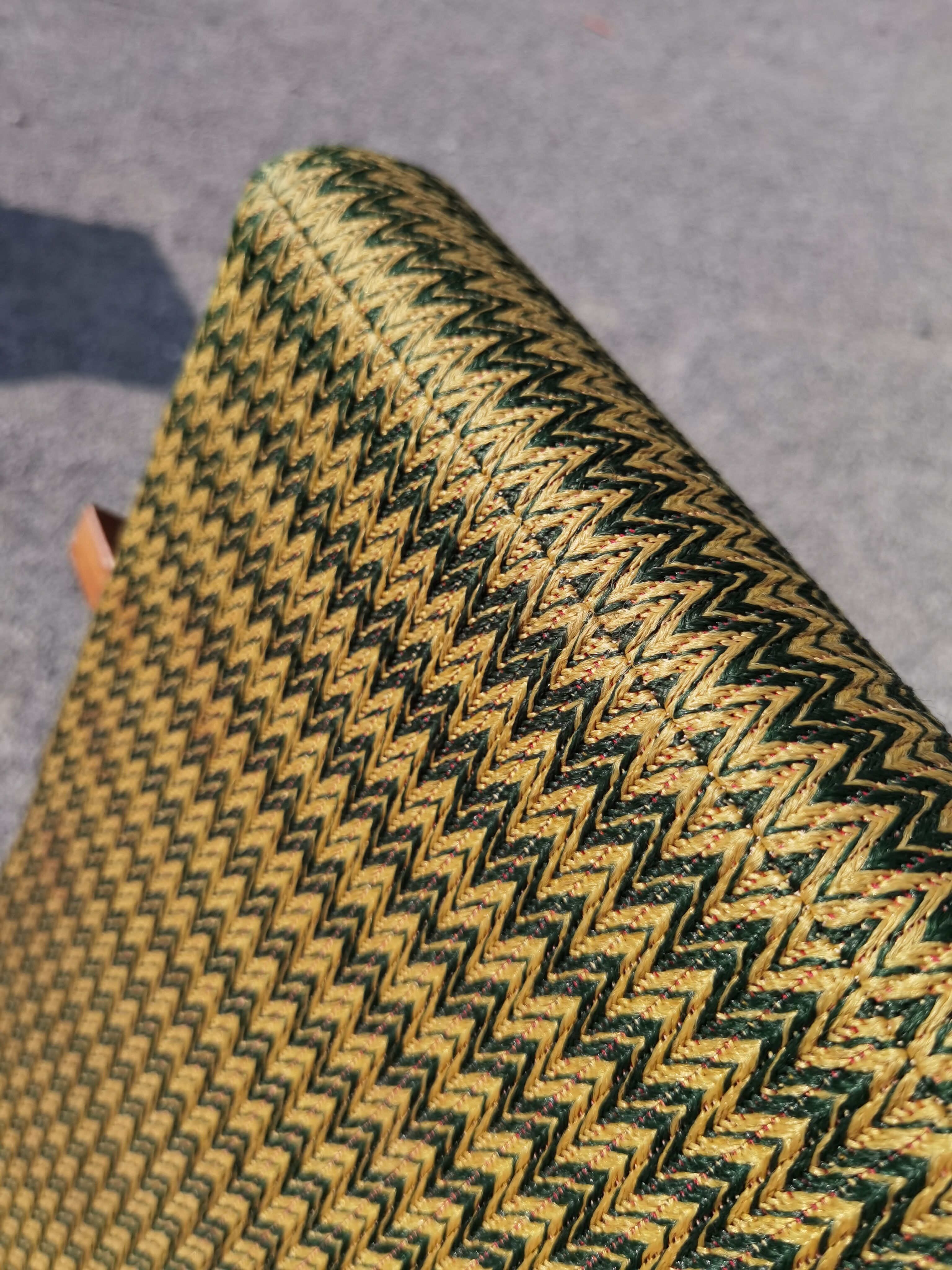 Pair of antique armchair Mier Topolcany green/yellow