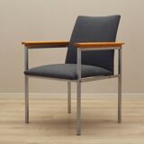 Grey armchair, Danish design, 1960s, designer: Sigvard Bernadotte, manufacturer: France & Son