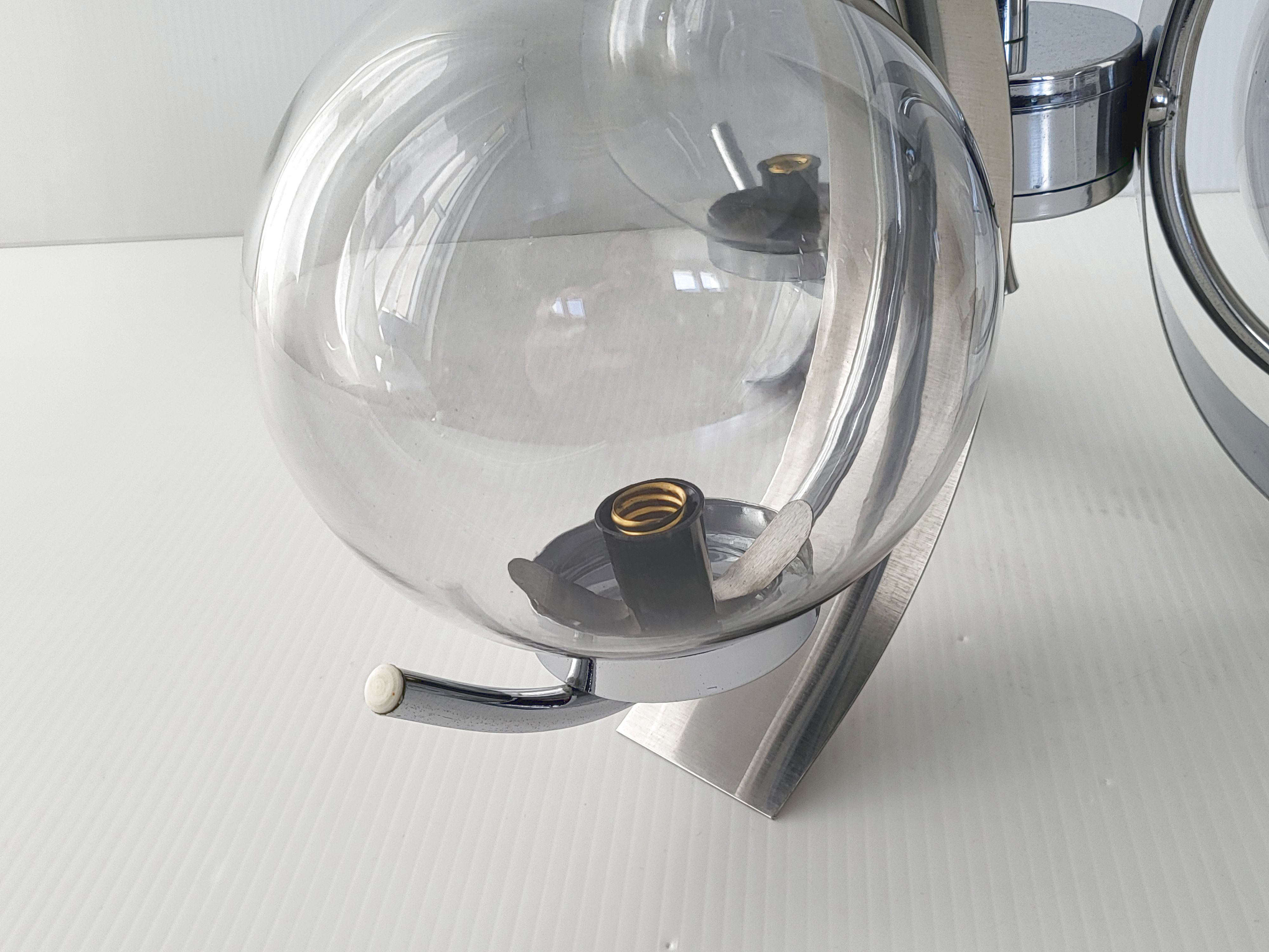 Pendant lamp vintage space age 1970
