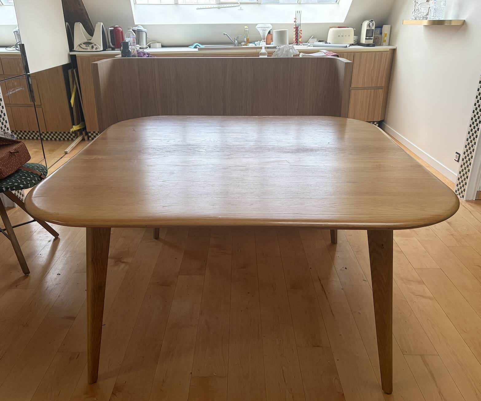 Oak dining table - From Caravane