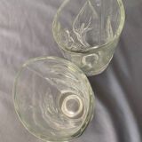 2 large vases with arhum decor - Luminarc