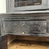 Sideboard - showcase 2 old body in blackened wood