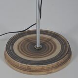 Danish ceramic floor lamp by Lyskaer Belysning, 1970s