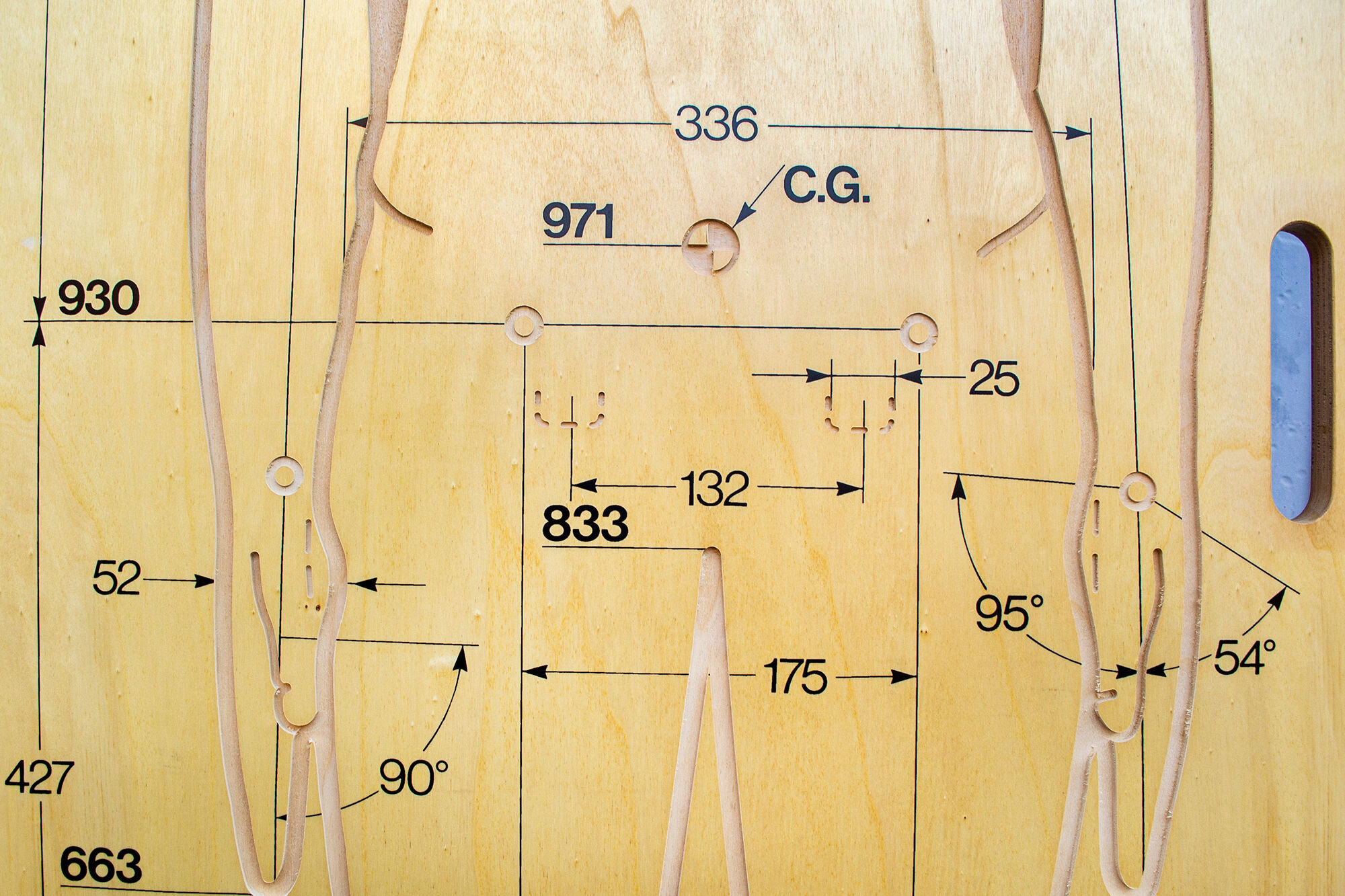 Decorative panel by Osvaldo Borsani for Tecno, 60s