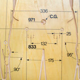 Decorative panel by Osvaldo Borsani for Tecno, 60s