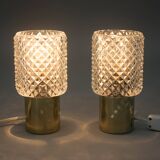 Ensemble de deux lampes de table/chevet par Kamenicky Senov, 1960s