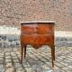 Pierre Roussel, Commode sauteuse En Marqueterie époque Louis XV XVIII Eme Siècle