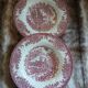 2 English Myott deep plates